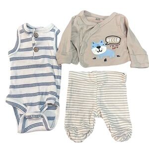 Gerber Premature Brown Outfit